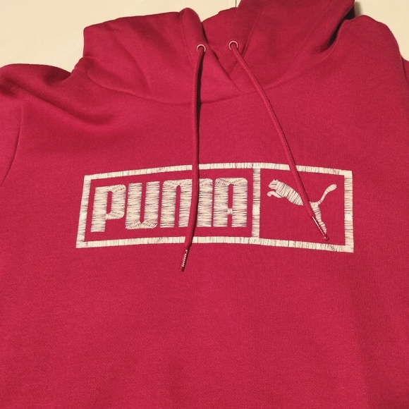 Puma Hoodie Size L, Logo Activewear Casual Gym Workout Training Comfy, NEW - Picture 3 of 6